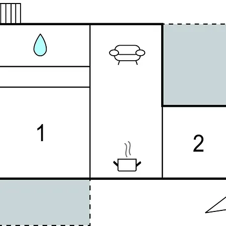 2 Bedroom Cozy In Apartment